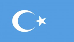  Vlag Oost Turkestan East Turkestan Sh?rqiy Türkistan 