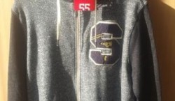  Nieuwe 55 STAGE: Hoodie Sweater, grijs gemêleerd 